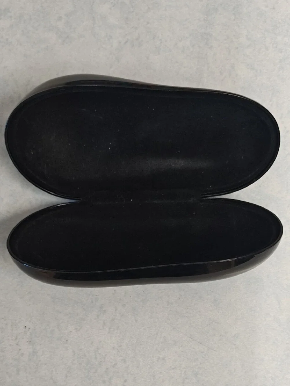 A$AP ROCKY Ray-Ban Black Glossy Sunglasses Case with Yellow Ray-Ban Sticker